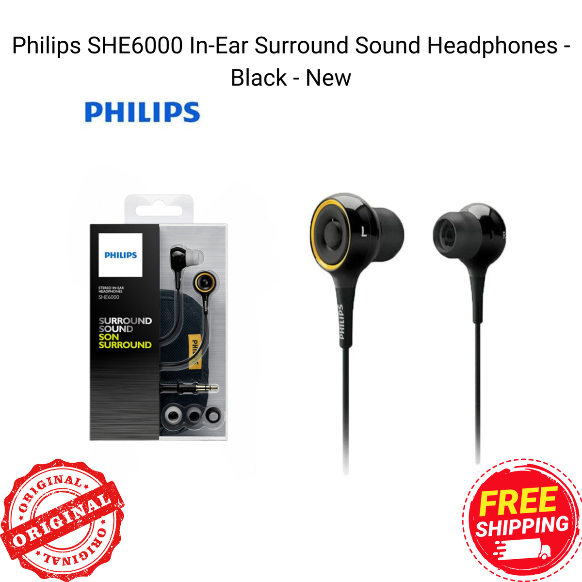 PHILIPS TPV TAH8507BK CUFFIE, Nero - Foto 3
