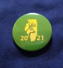 2021 Illinois Deer Harvest Pin Archery / Bow Season NEW #1202