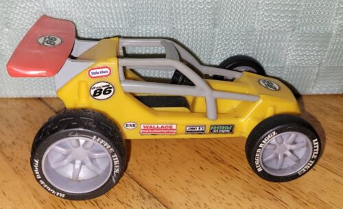Vintage Little Tikes Dune Buggy Go Cart  Off Road Racing Rare Yellow Roll Bar - Picture 1 of 6