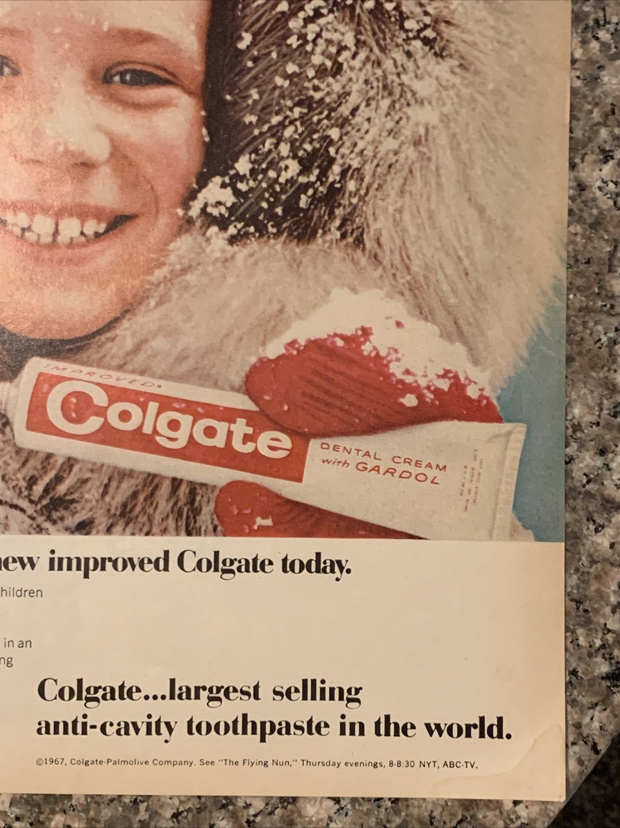 Colgate Toothpaste Advertisement