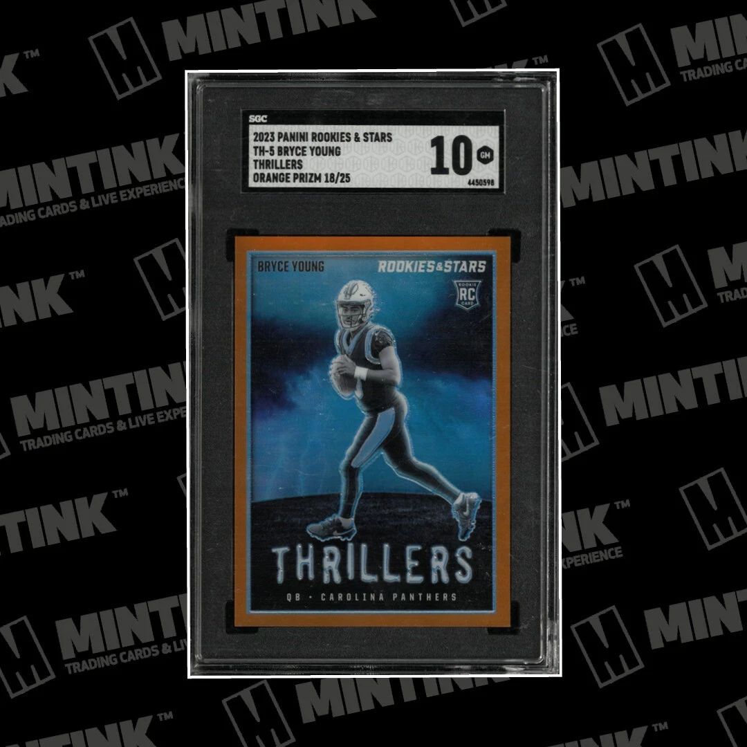 Bryce Young Panini Rookies & Stars Thrillers #TH5 Orange