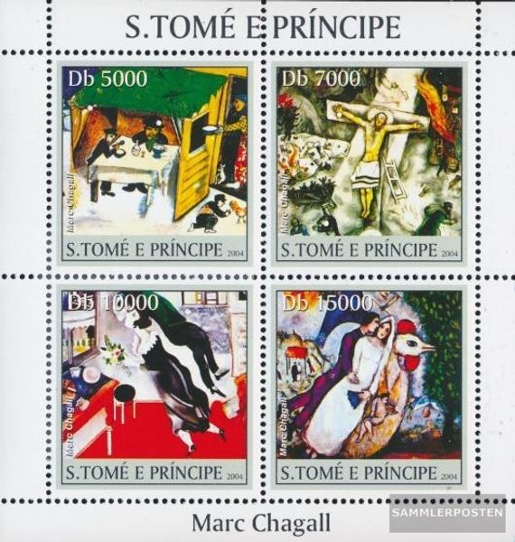 Sao Tome E Principe 2609-2612 Feuille Miniature (complète.Edition