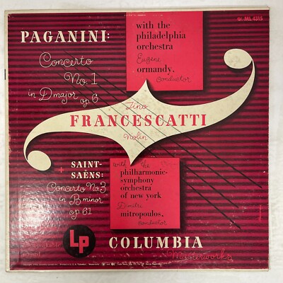 Niccolò Paganini - Concerto No.1 In D Major, Op. 6 + Concerto No. 3 In B Minor