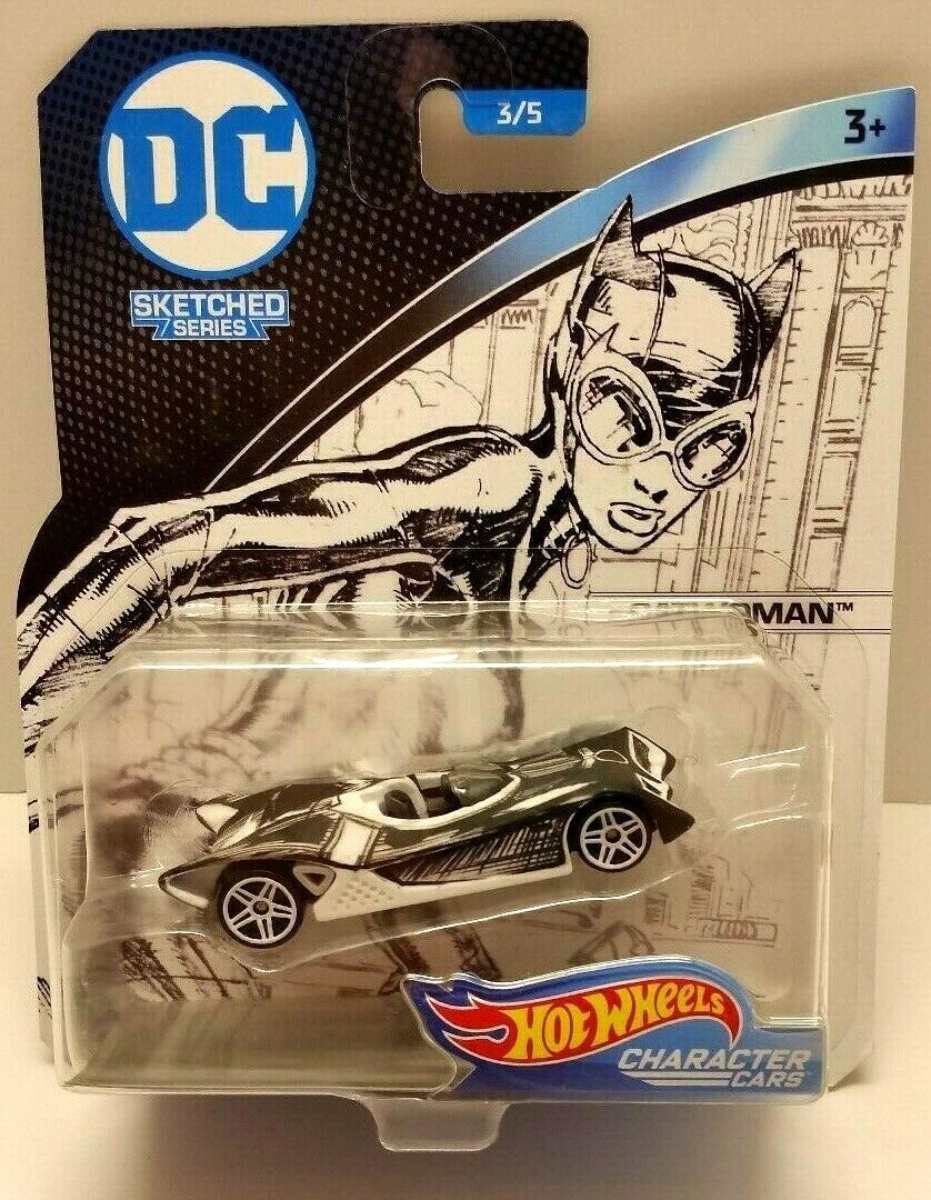 dc sketched series hot wheels