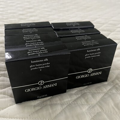 GIORGIO ARMANI Luminous Silk Glow Fusion Powder 3.5G - NIB - Pick a shade!