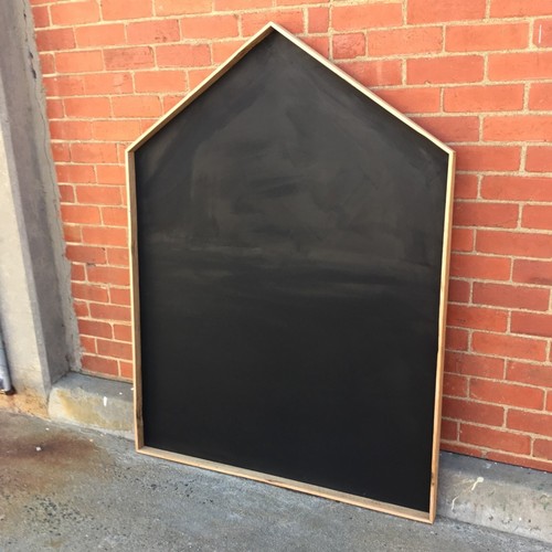 House Chalkboard Made From Recycled Timber, Kids Fun Chalkboard, Unique Handmade - Picture 7 of 11