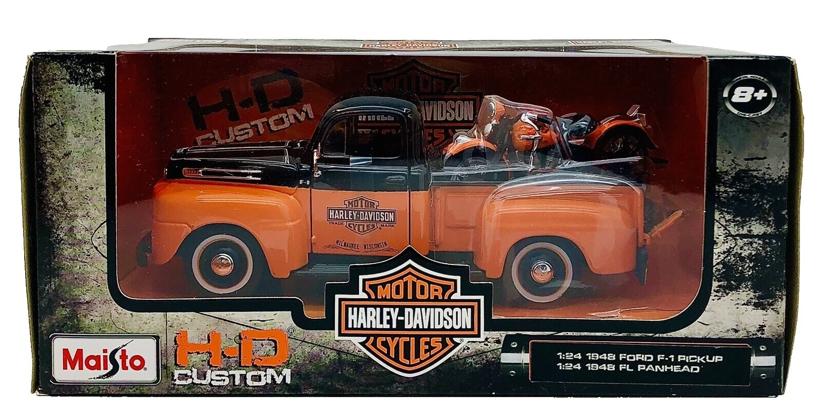 Harley-Davidson 1:24 Scale Diecast & Toy Vehicles