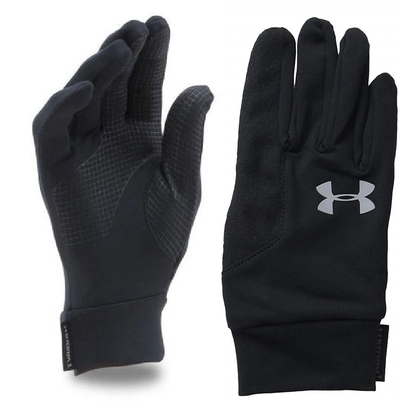 Under Armour Liner Youth Gloves Football Kids Sports 7-12 yrs Touch Screen  S233