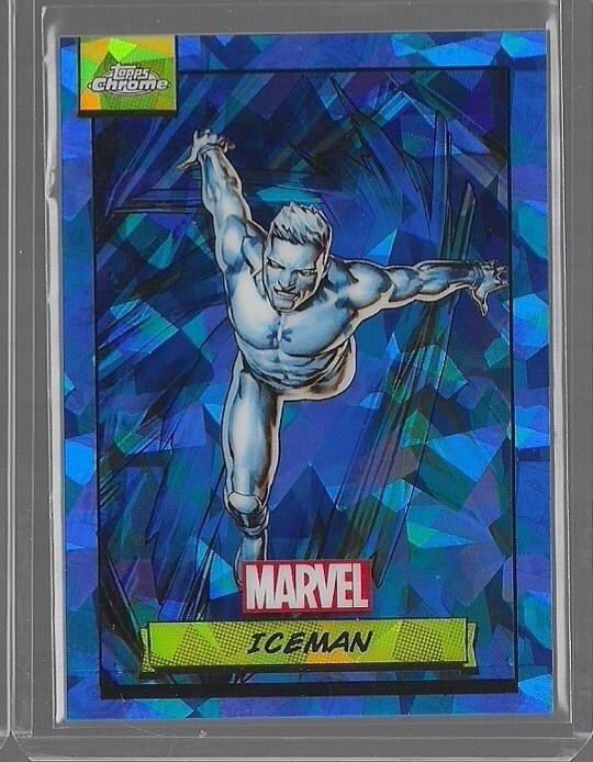 2024 Topps Marvel Chrome Sapphire Iceman #84 | eBay