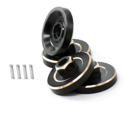 NEW Powerhobby FMS FCX24 Brass Wheels Counterweight (4)