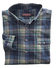 Vineyard Vines Sz XXL Crosby Shirt Button Down Blue Multicolor Plaid