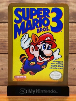 PRESALE Super Mario Bros. 3  Desktop Metal Display My Nintendo Classics Switch 2