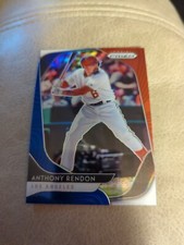2020 PRIZM ANTHONY RENDON RED WHITE & BLUE WAVE PRIZM #1   