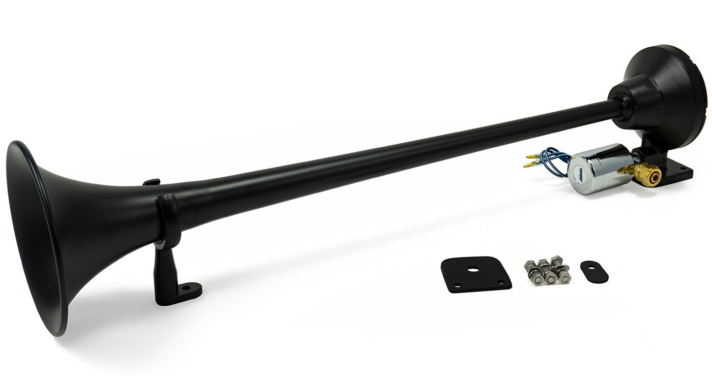 HornBlasters Safety 228H Loud Fire Truck Air Horn Kit w/ Compressor 1