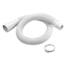 Washing Machine Drain Hose Universal Drain Hose Extension Kit 2.62ft White fo...