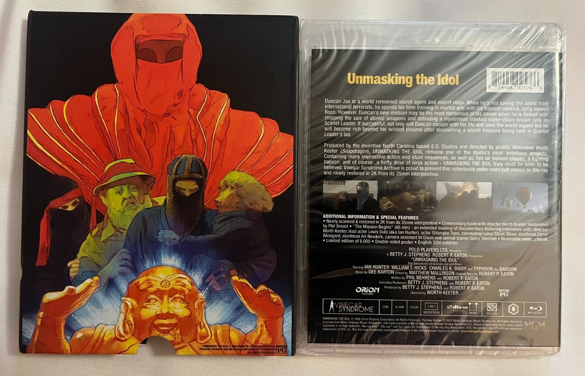 UNMASKING THE IDOL (1986) VSA Limited Edition w/SLIPCOVER (1986