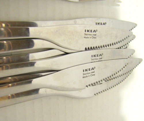 48 pcs Ikea FORNUFT Stainless Steel Flatware - Picture 6 of 8