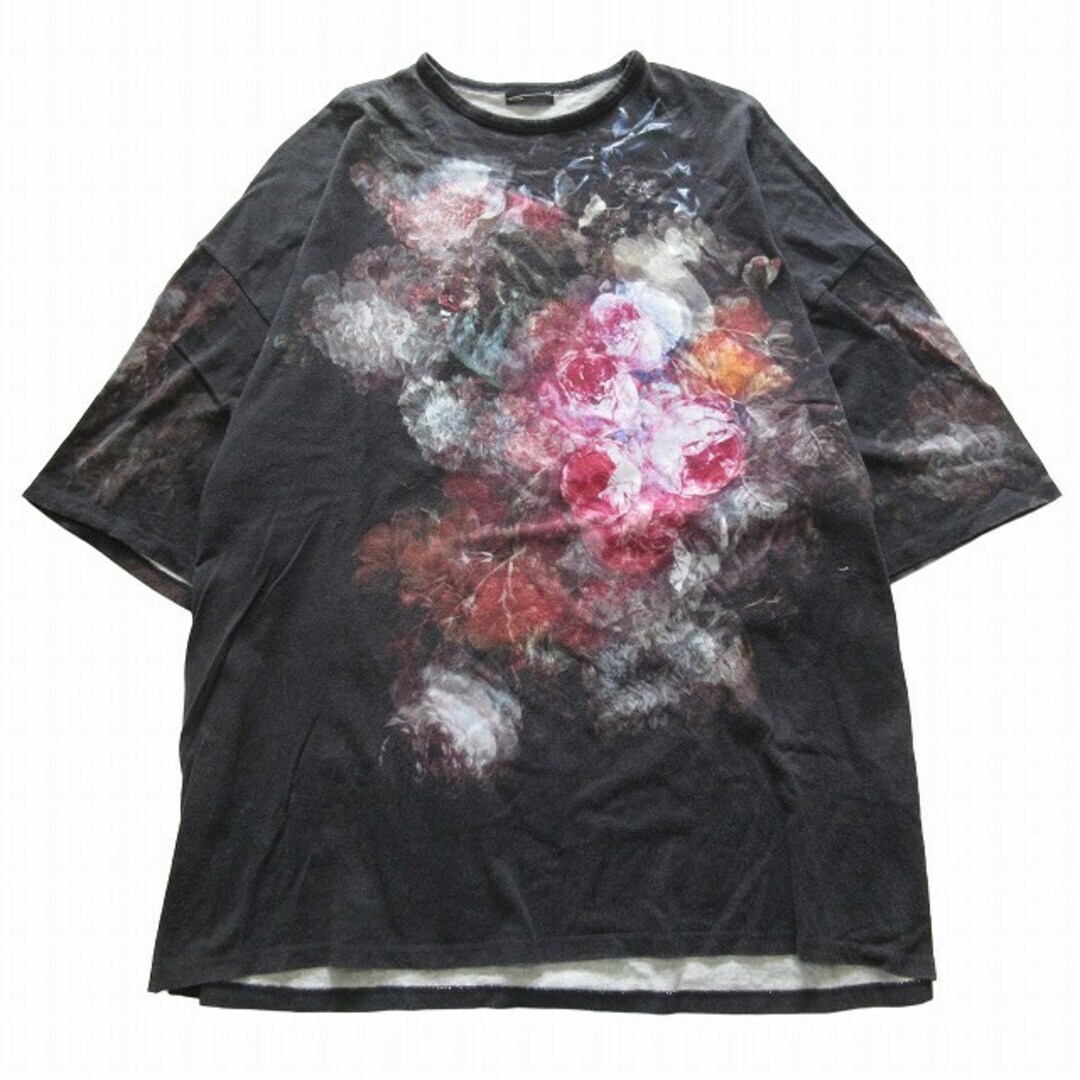 20SS LAD MUSICIAN FLOWER BIG T-SHIRT PRINT T SHIRT SLEEVE OVERSIZE 