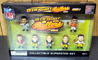 Big Shot Ballers Minifigs NFL Series 3 Collectible Superstar Set