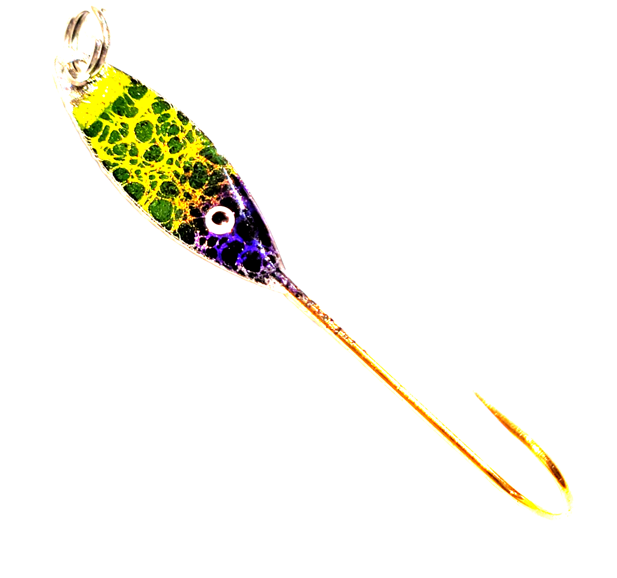 SHAD FLUTTER SPOONS ATOMIC SPYDERZ Out Of This World!!! w/ UV MAX! eBay