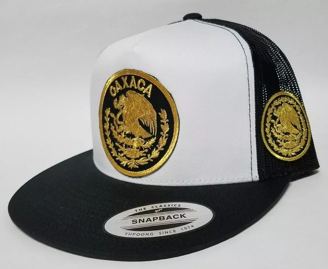 OAXACA MEXICO BASEBALL HAT MESH TRUCKER WHITE BLACK ADJUSTABLE NEW eBay