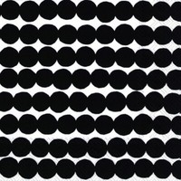 Marimekko Lunch Servietten RäSymatto Black 33 X 33 Cm