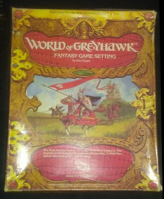 World Of Greyhawk Box Set Campaign - 1983 (TSR 1015) - AD&D - Dungeons & Dragons