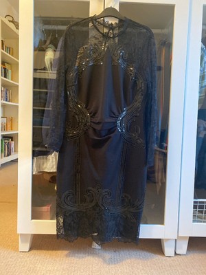 abbey clancy x lipsy lace midi bodycon dress