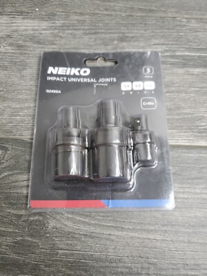 NEIKO 02486A Impact Universal Joint-Socket Swivel Set, Socket Extension Set Made