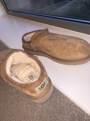 ugg slippers beige