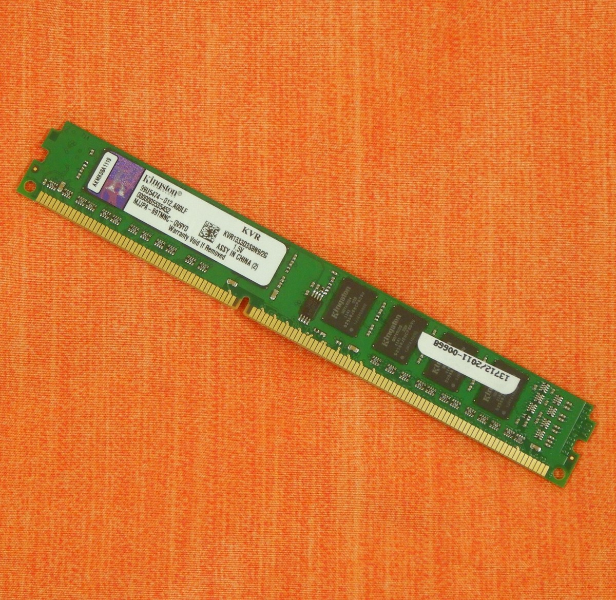 Memória Ram Ddr3 1333 8gb Kingston Kingston Value RAM 8GB DDR3