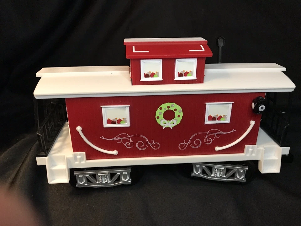 Lionel READY TO PLAY Home For The Holiday Merry Christmas - Red Caboose  - Image 2 of 4