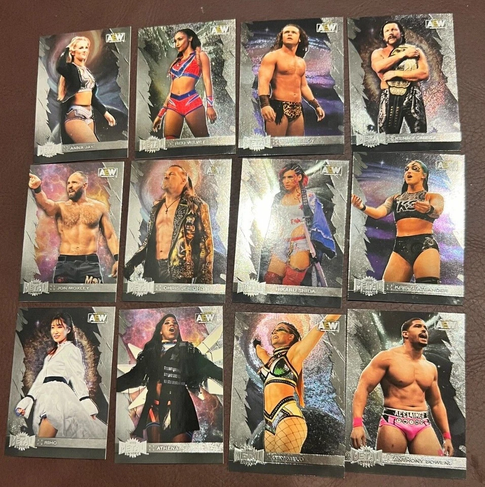 2022 (2023) UD Skybox Metal Universe AEW - Set Builder w/ High # SPs! ALL $0.99! - Image 2 of 4