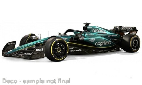 BURAGO 1/43 ASTON MARTIN ARAMCO COGNIZANT F1 AMR23 NO.18 STROLL 38090