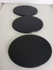 Lot Of 3 120mm x 92mm Large Oval Bases Used For Warhammer 40k & AoS GW Riptide 