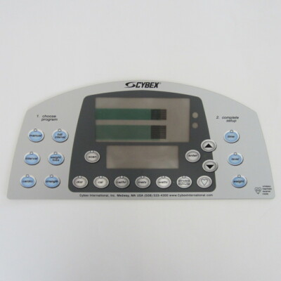 Cybex Arc Trainer 610A, 620A, 630A Upper Overlay Keypad