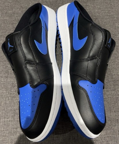 Nike Air Jordan 1 Mule - Scarpe da golf - Nero/Blu - FJ1214 002 - UK 8,5/EUR 43 - Foto 8 di 16