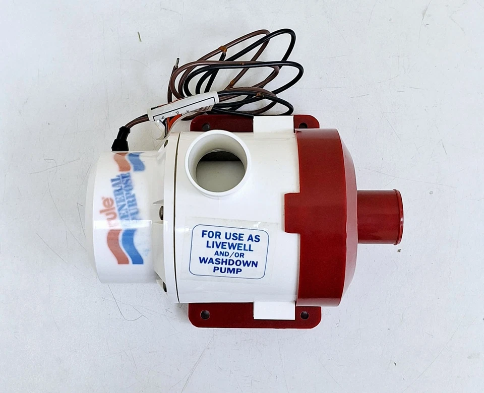 Bomba de uso general ITT Rule modelo 17A / 3800 GPH / 14380 LPH 12V Foto 4 de 4