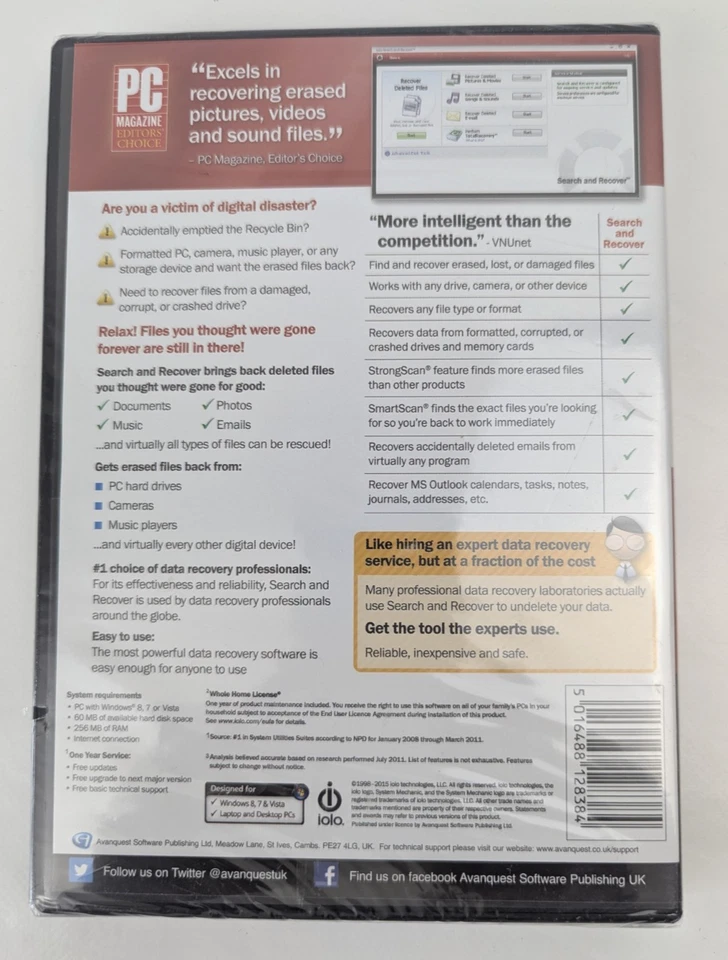 iolo Recover Erased Files Data Recovery Software - Image 3 of 3