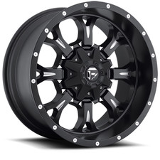 Fuel Krank Wheelrim 18x9 8x170 125.2 1 Matte Black Milled D51718901750