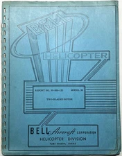 1945 BELL MODEL 30 TWO BLADED ROTOR TECHNICAL DATA REPORT ARTHUR YOUNG MONOGRAPH