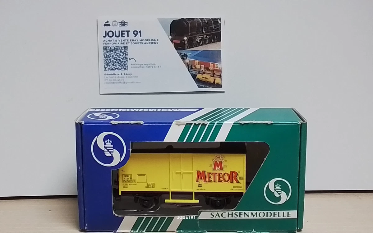 Wagon Réfrigéré SNCF – Bière De Lutterbach – Sachsenmodelle 76409 – HO