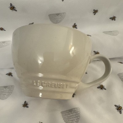 Le Creuset Ceramic Cappucino Mug Cream 400 ml 14 oz 