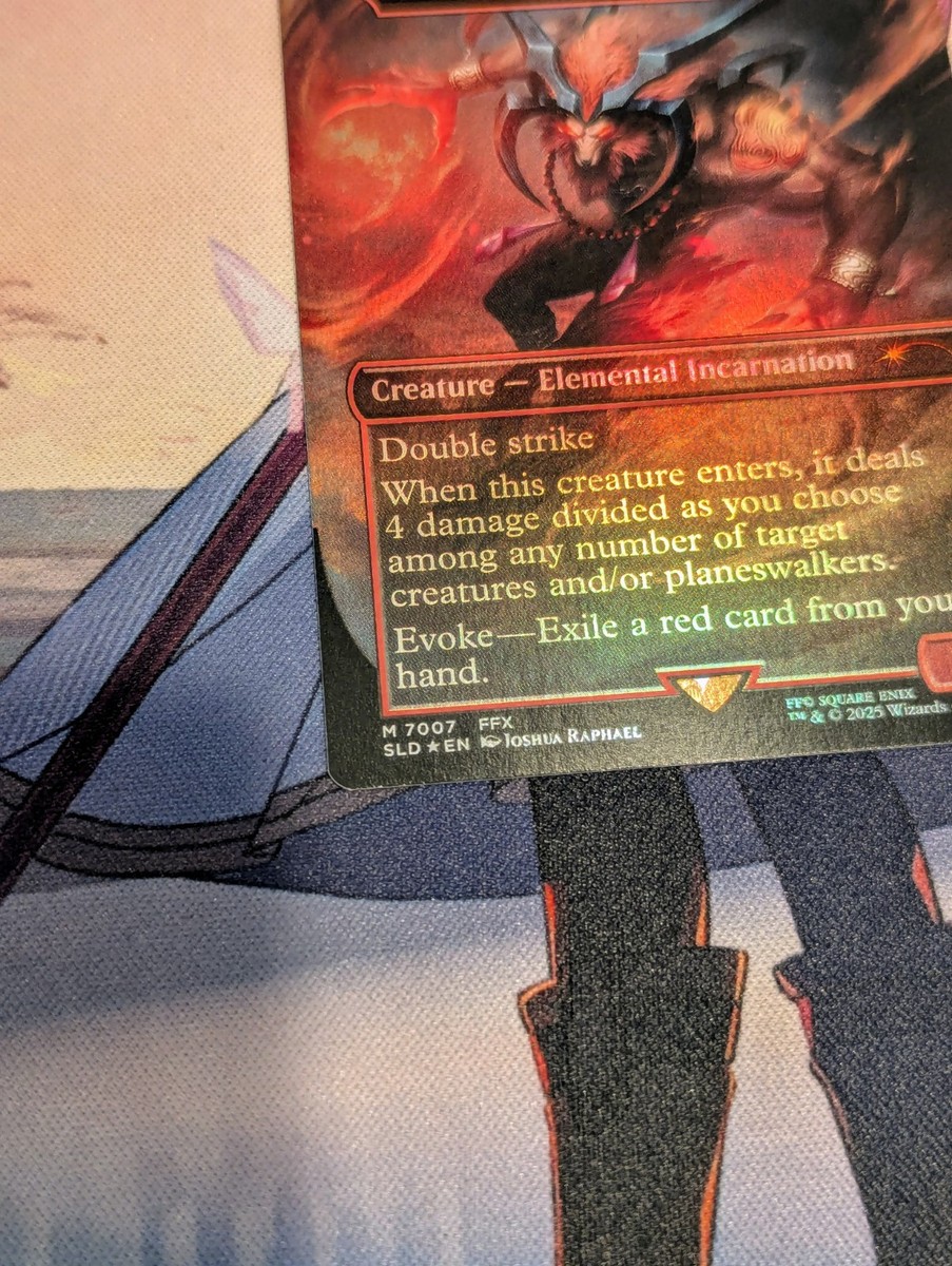 Fury as Ifrit (FOIL) Unplayed NM MTG Final Fantasy Secret