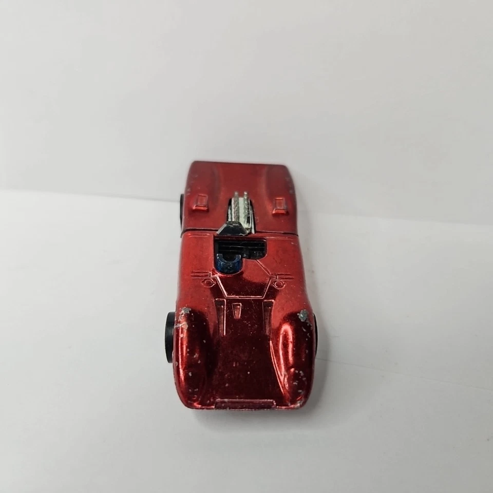 Hot Wheels Redline FERRARI 312P  Red HK Black Interior  - Image 3 of 4