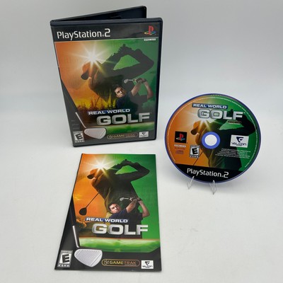Real World Golf (Sony PS2 PlayStation 2) Tested & Works CIB W Manual