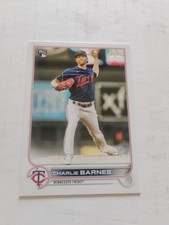 2022 Topps Series 2 Baseball Charlie Barnes Rookie Card #641 Minnesota Twins