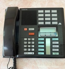 NORTEL NORSTAR M7310 BUSINESS PHONE0000- NT8B20AF WITH HANDSET CORD AND BASE