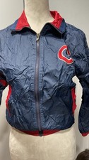 Kids Vintage Pro Player Chicago Cubs MLB90  sBlue Windbreaker Jacket md/m 10/12