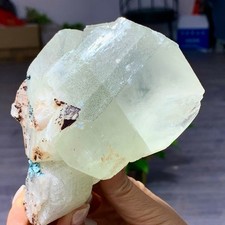 1.44LB  Natural Malachite+Calcite Mineral Crystal Sample/China